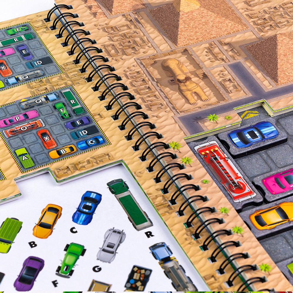 Imagine - Thinkfun - Rush Hour World Tour, joc de logica magnetic, lb.romana