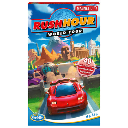 Imagine - Thinkfun - Rush Hour World Tour, joc de logica magnetic, lb.romana
