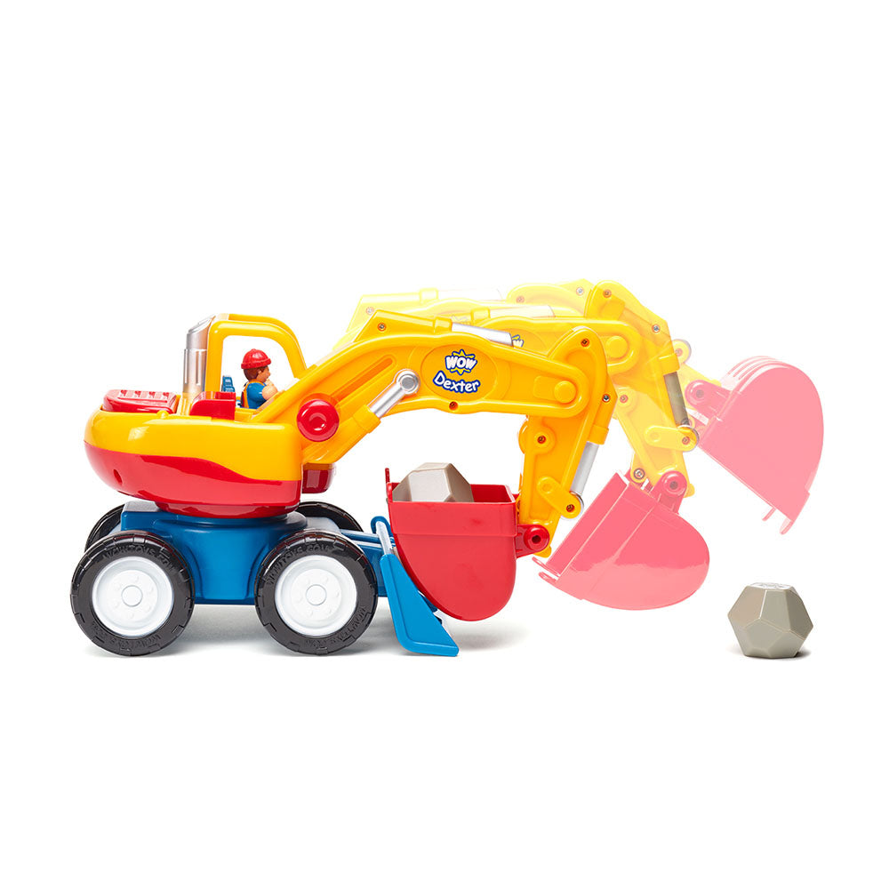 Jucarie pentru copii WOW Toys, Excavator, Dexter the Digger