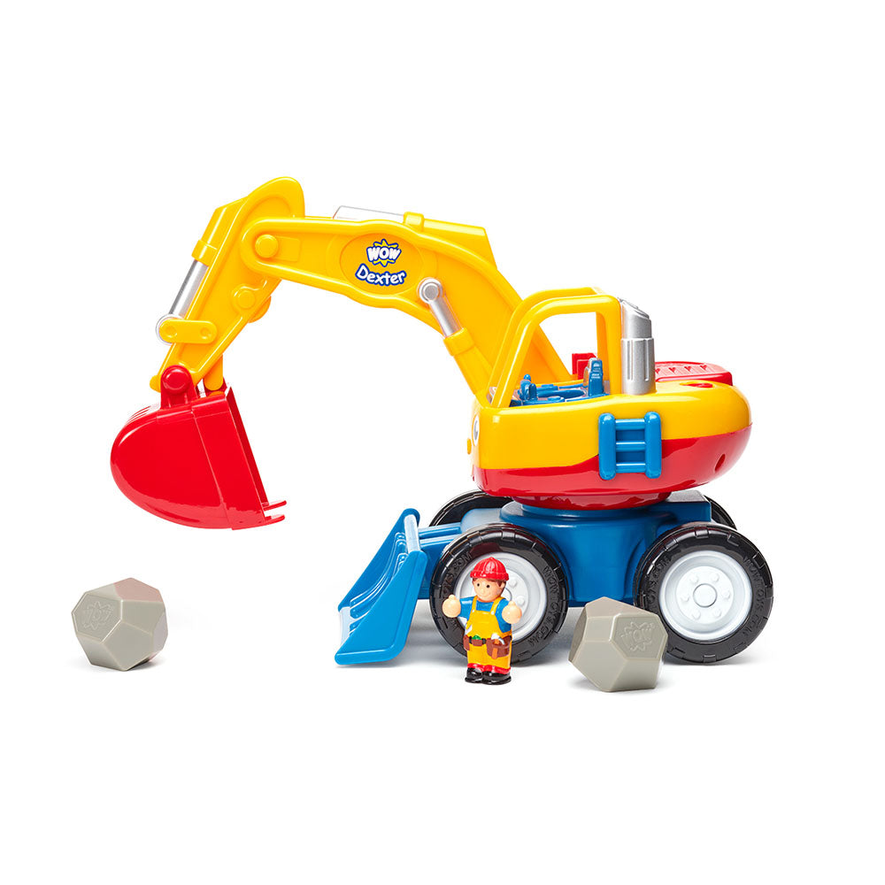Jucarie pentru copii WOW Toys, Excavator, Dexter the Digger
