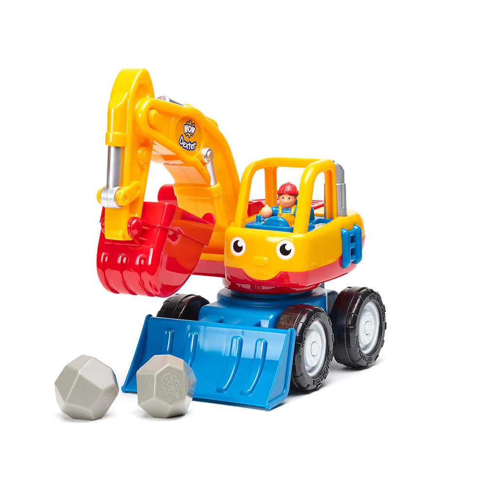 Jucarie pentru copii WOW Toys, Excavator, Dexter the Digger