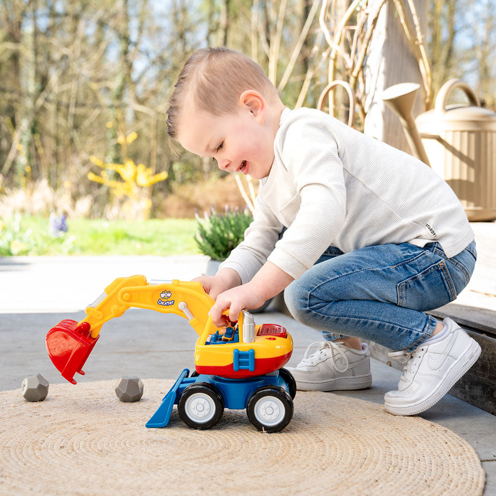 Jucarie pentru copii WOW Toys, Excavator, Dexter the Digger