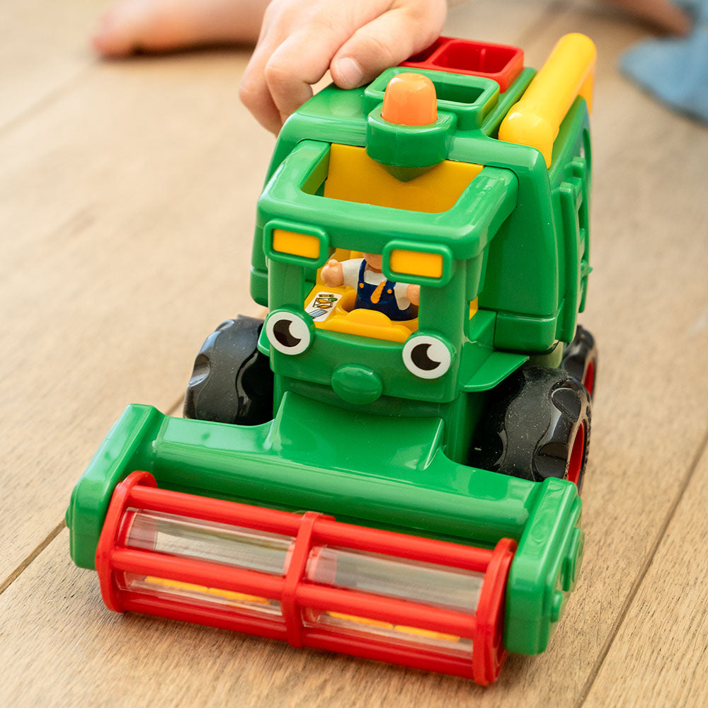 Jucarie pentru copii WOW Toys, Combina agricola, Harvey Harvester