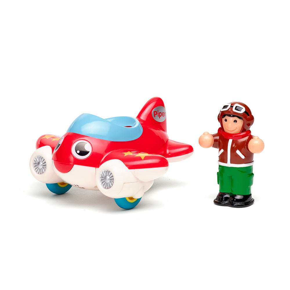 Jucarie pentru copii WOW Toys, Primul meu avion cu reactie, My First WOW Jet Plane Piper
