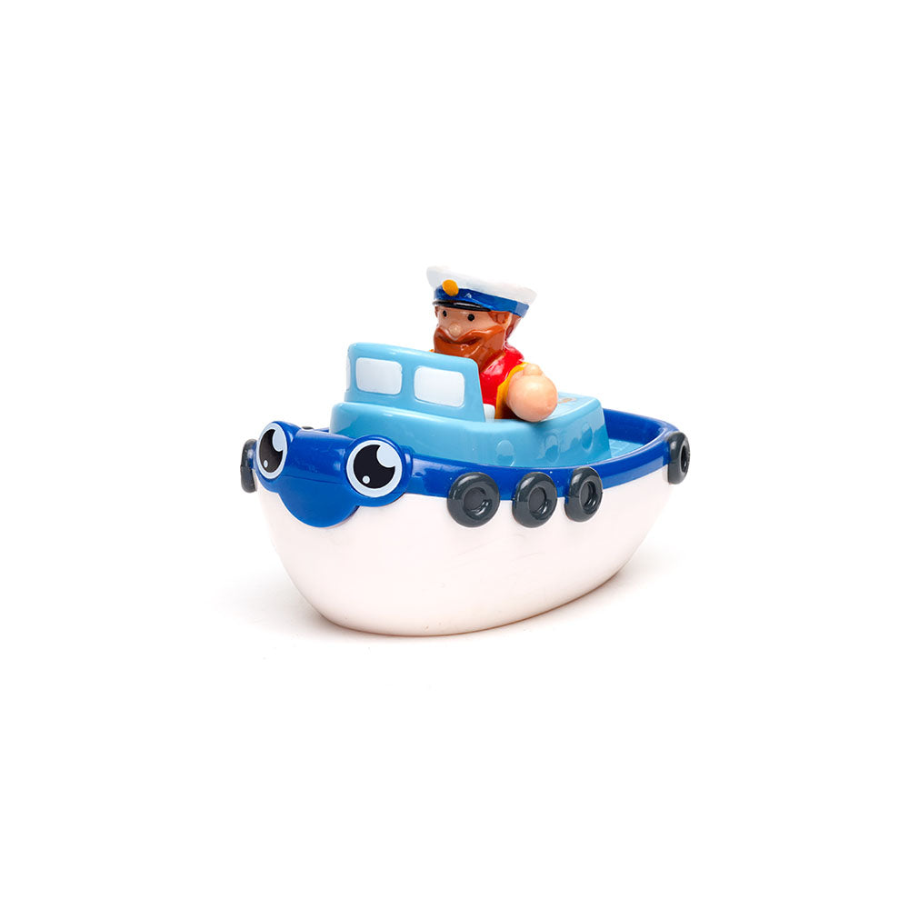 Jucarie de baie WOW Toys, Prima mea barca, My First WOW Tug Boat Tim