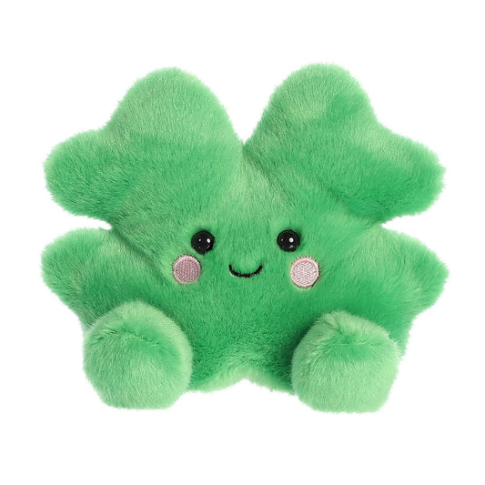 Aurora Palm Pals, jucarie de plus de tinut in palma, Trifoi cu patru foi, 13 cm