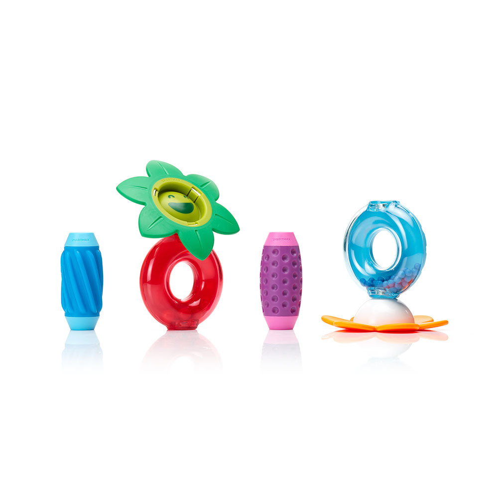 Joc magnetic Smart Max, My First Sounds & Flowers, Primele mele sunete si flori, 6 piese
