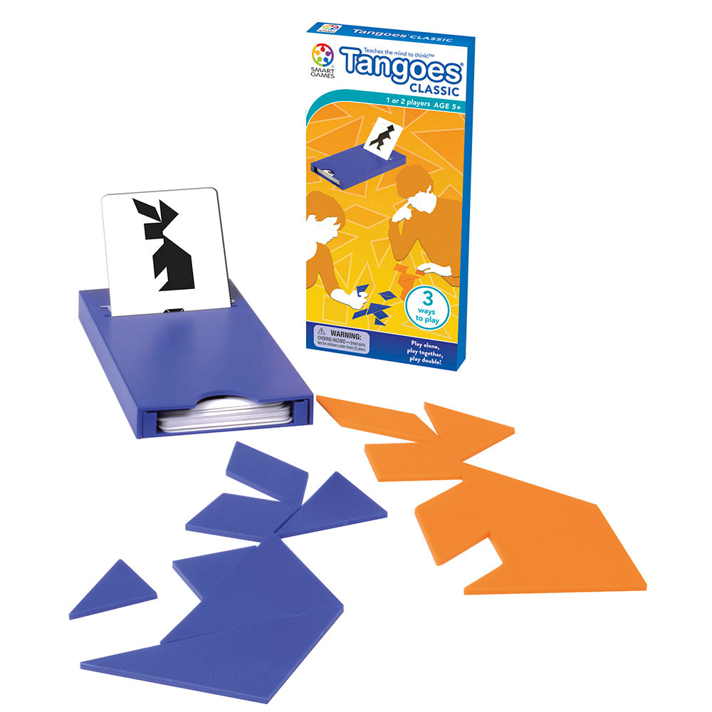 Smart Games - Tangoes Starter, joc de logica cu 54 de provocari, 5+ ani, editie internationala