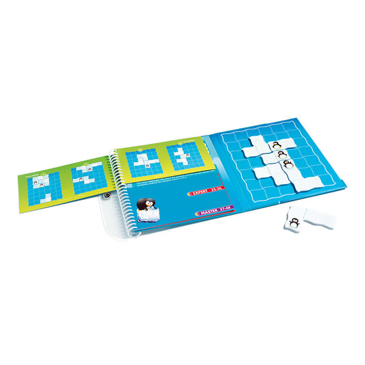 Smart Games - Penguins Parade, joc de logica cu 48 de provocari, 5+ ani, editie internationala