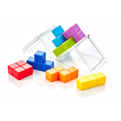 Smart Games - Cube Puzzler Go, joc de logica cu 80 de provocari, 8+ ani, editie internationala