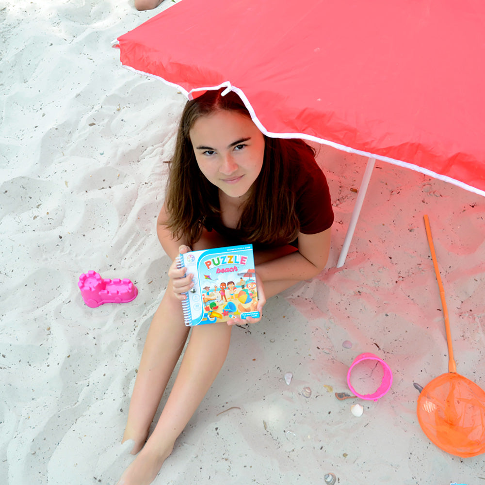 Smart Games - Puzzle Beach, joc de logica cu 48 de provocari, 6+ ani, editie internationala