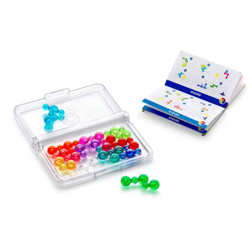 Smart Games - IQ Bubbles, joc de logica cu 120 de provocari, 7+ ani, editie internationala