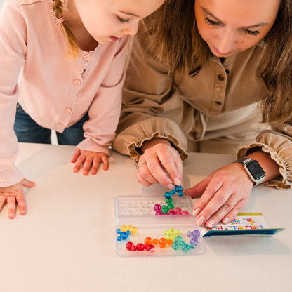 Smart Games - IQ Bubbles, joc de logica cu 120 de provocari, 7+ ani, editie internationala