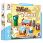 Smart Games - The Wolf & The 7 Goats - Deluxe, joc de logica cu 48 de provocari, 3+ ani,  editie internationala