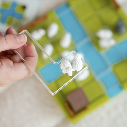 Smart Games - Counting Sheep, joc de logica cu 60 de provocari, 7+ ani, editie internationala
