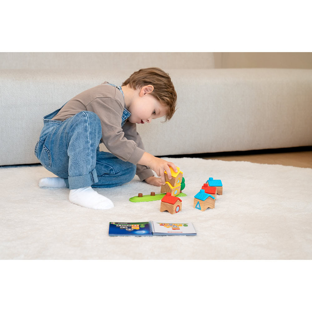 Smart Games - Logic Lane, joc de logica cu 48 de provocari, 3+ ani, editie internationala
