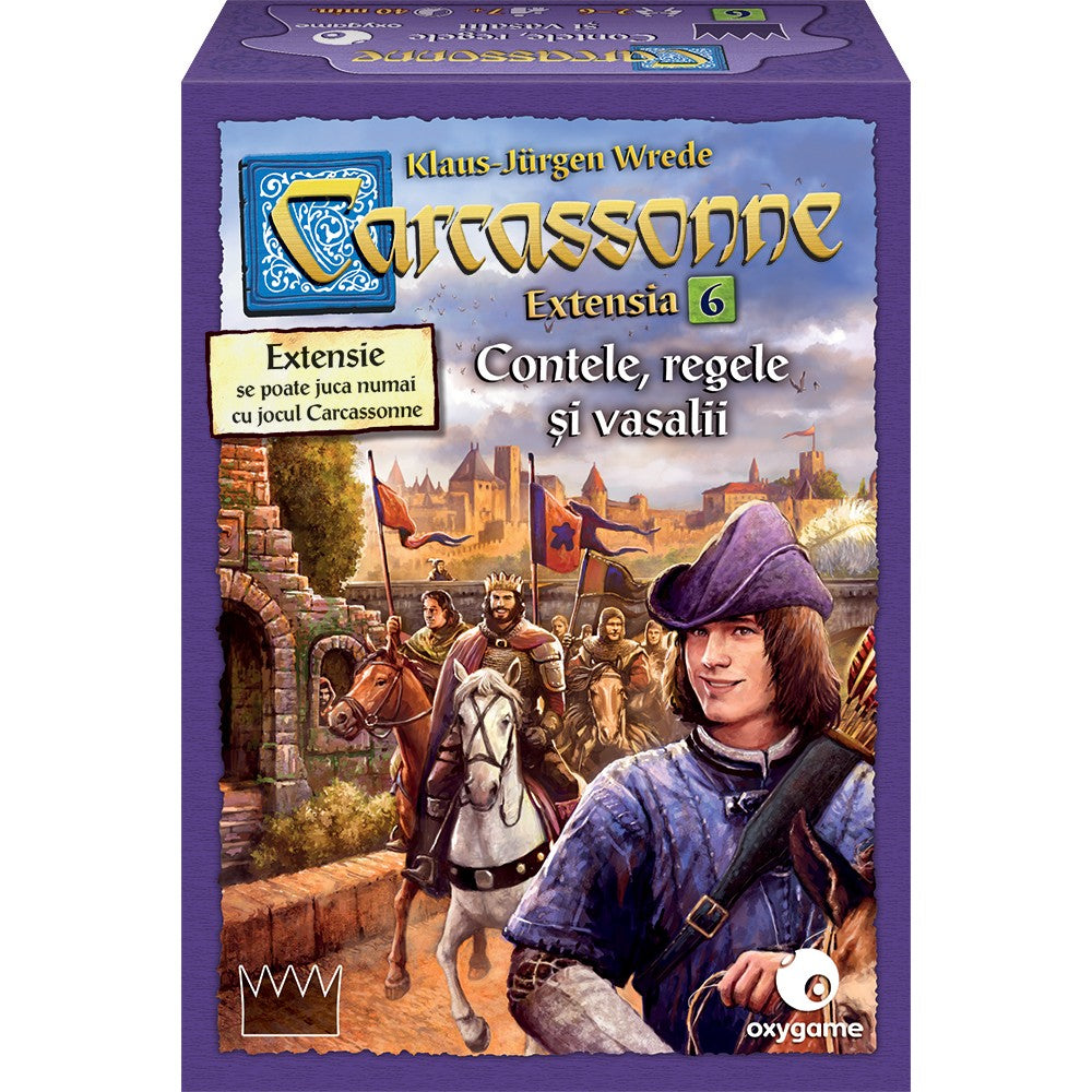 Imagine Carcassonne - Extensia 6: Contele, regele si vasalii