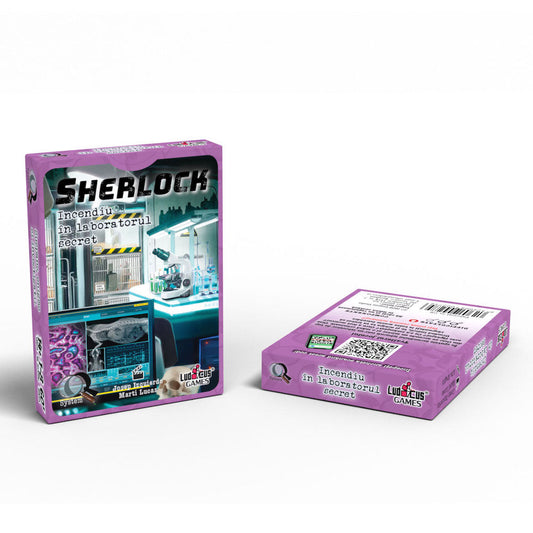Imagine Sherlock - Q6 Incendiu in laboratorul secret