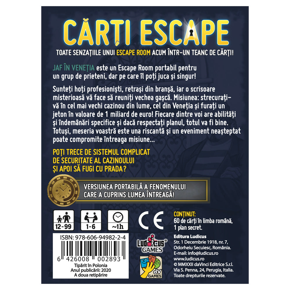 Imagine Carti Escape - Jaf in Venetia