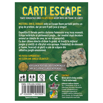 Imagine Carti Escape - Misterul din Eldorado