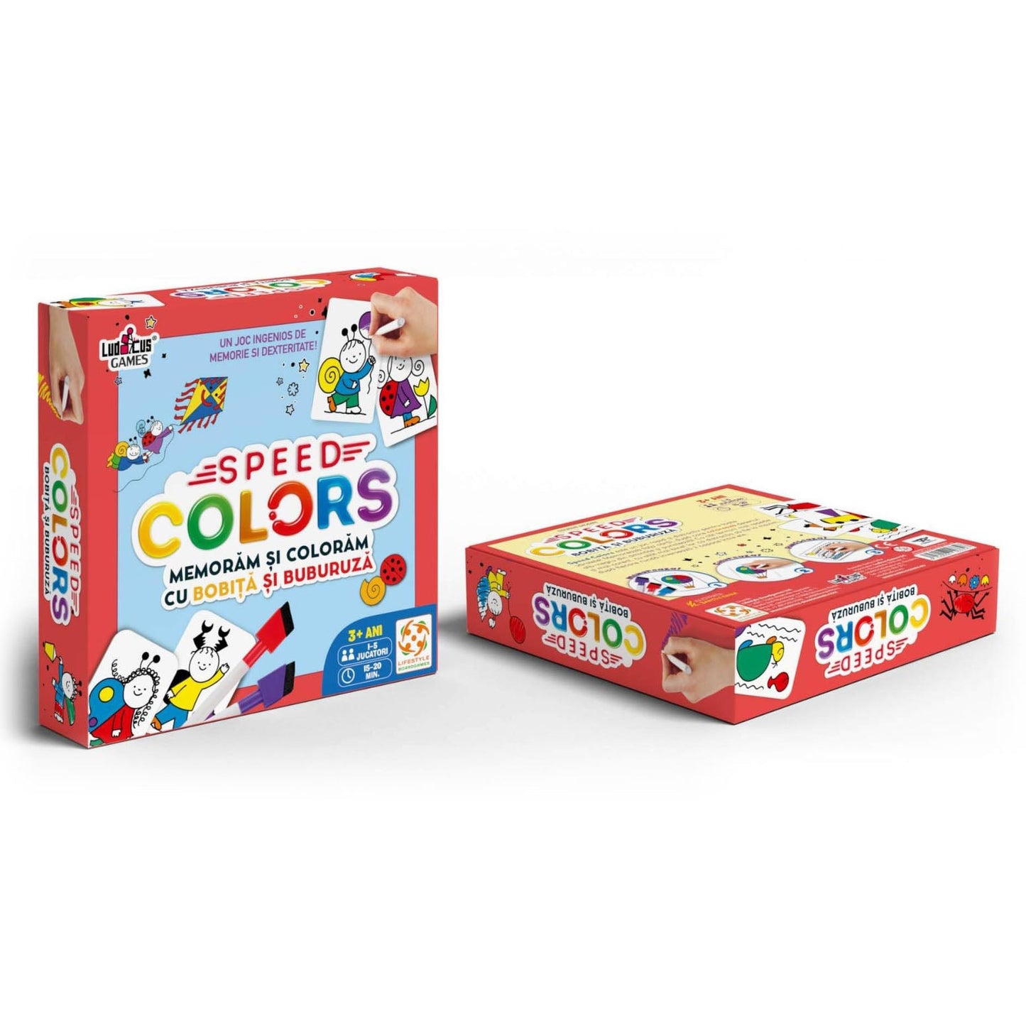 Imagine Speed Colors Bobita si Buburuza