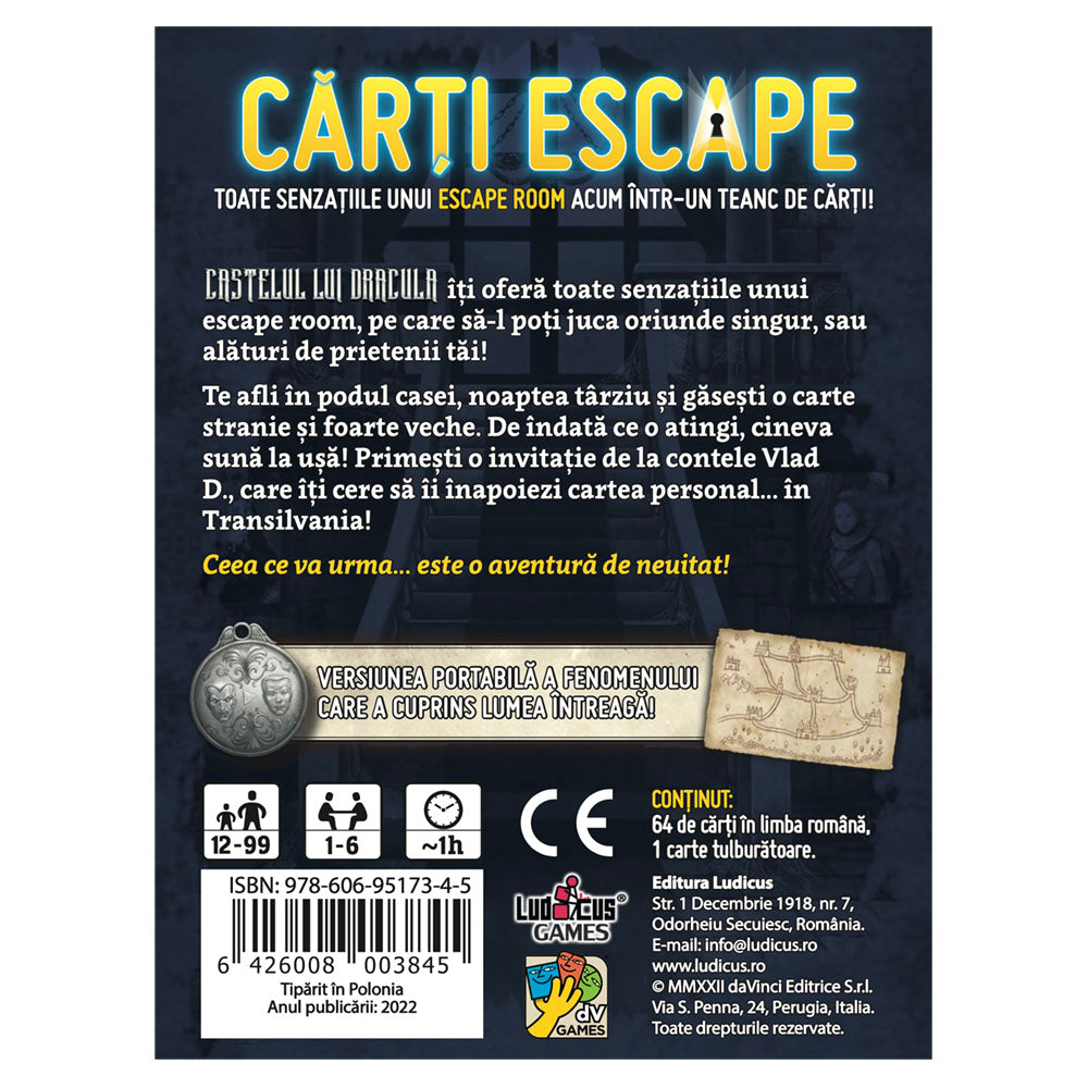 Carti Escape - Castelul lui Dracula