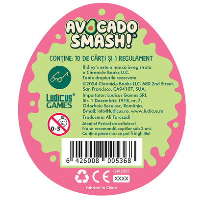 Avocado Smash! - Joc de petrecere, lb. romana