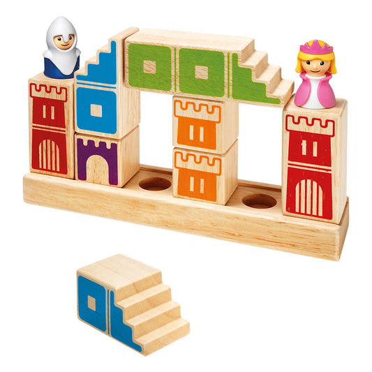 Smart Games - Camelot Jr., logikai játék 48 kihívással, 4+ éves, font kiadás. ROMÁN