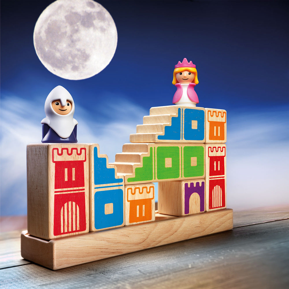 Smart Games - Camelot Jr., logikai játék 48 kihívással, 4+ éves, font kiadás. ROMÁN