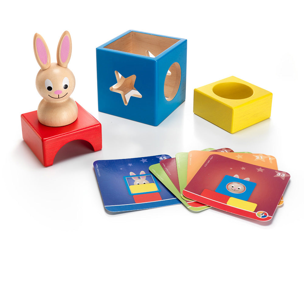 Smart Games - Bunny Boo, logikai játék 60 kihívással, 2+ év, lb kiadás. román