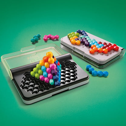 Smart Games - IQ Six Pro, joc de logica cu 120 de provocari, 8+ ani, editie lb. Romana