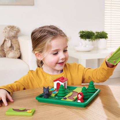Smart Games - Little Red Riding Hood - Deluxe, joc de logica cu 48 de provocari, 4+ ani, editie lb. Romana