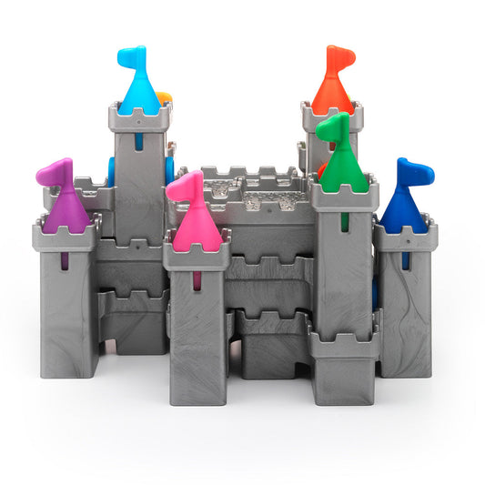 Smart Games - Tower Stacks, logikai játék 80 kihívással, 8 év feletti, font kiadás. román