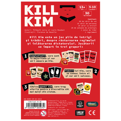 Kill Kim, joc de petrecere plin de intrigi si tradari, lb.romana
