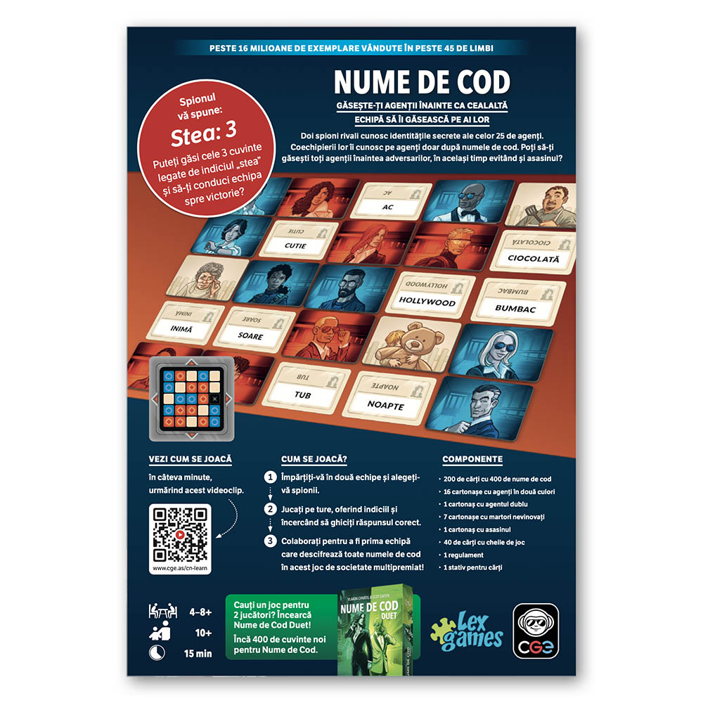 Nume de Cod, editia noua