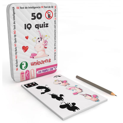 Imagine 50 de teste de inteligenta cu unicorni