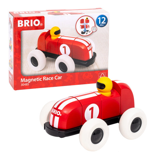 Mágneses versenyautó, BRIO, 1+ év