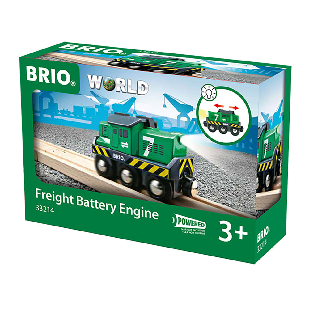 Akkumulátoros tehermozdony - BRIO, 3+ év