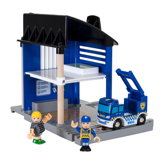 Set sectie de politie BRIO, 3+ ani