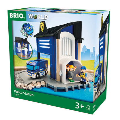 Set sectie de politie BRIO, 3+ ani