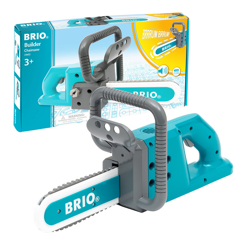 Elektronikus játék - láncfűrész BRIO tartozékokkal, 3+ év