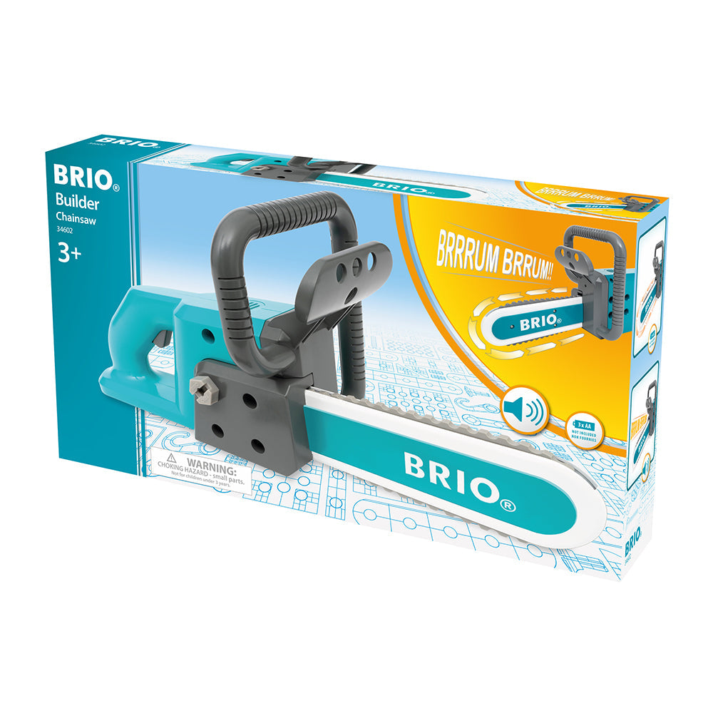Elektronikus játék - láncfűrész BRIO tartozékokkal, 3+ év