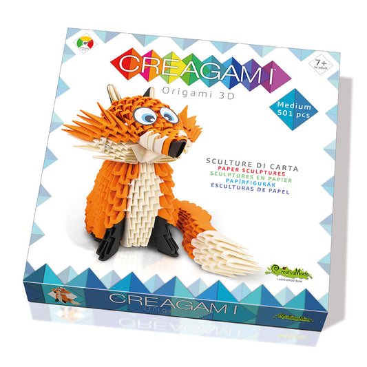 Origami 3D, Creagami - Vulpe, 501 piese