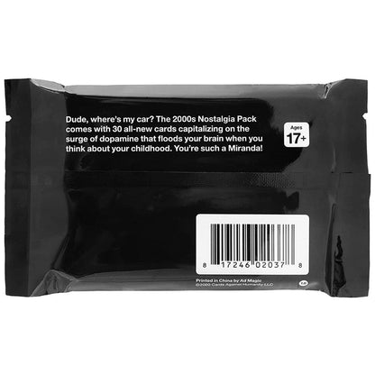 Imagine Cards Against Humanity - 2000's Nostalgia Pack