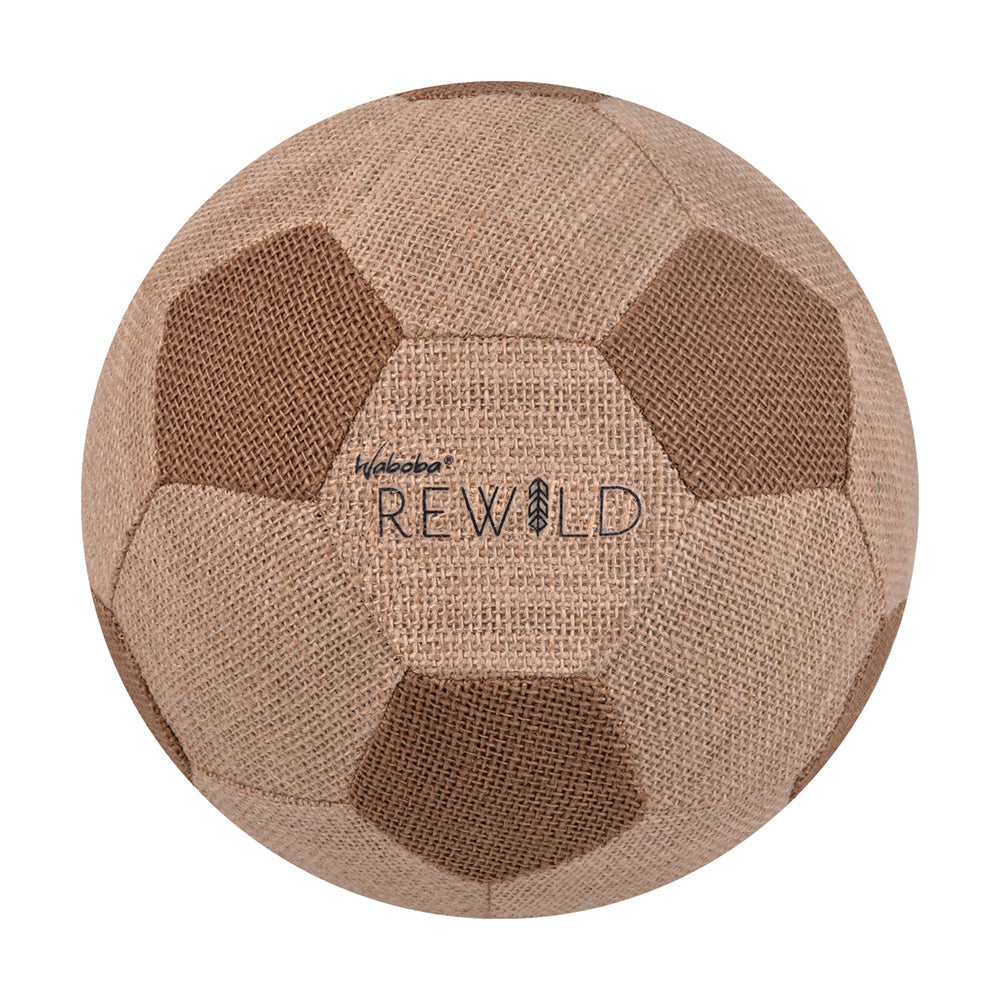 Imagine Minge fotbal ecologica Waboba Rewild, pentru plaja, nisip si iarba
