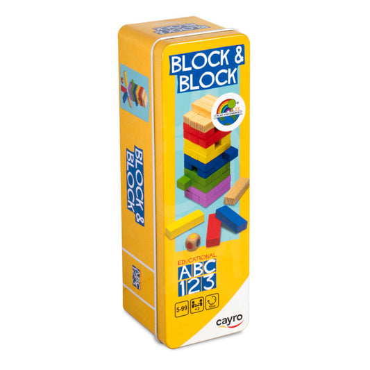 Block & Block cutie metalica, joc de dexteritate