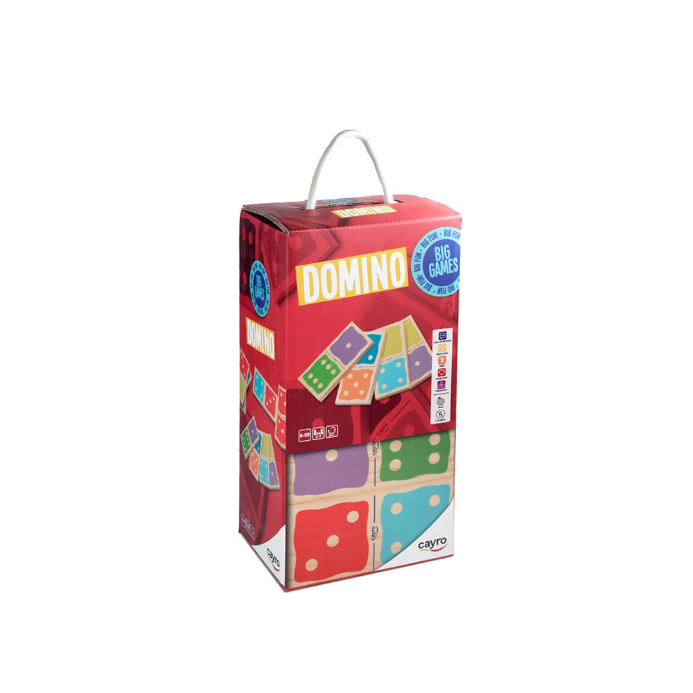 Domino gigantic Cayro, pentru copii, din lemn, Cayro