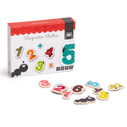 Imagine Puzzle Magnetic Educativ din lemn - Numere