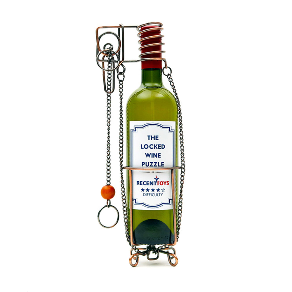 Imagine Joc logic Recent Toys - The Locked Wine Puzzle