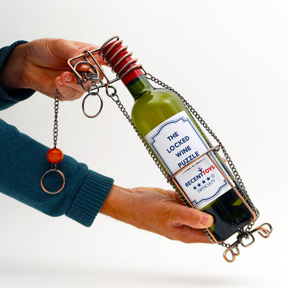Imagine Joc logic Recent Toys - The Locked Wine Puzzle